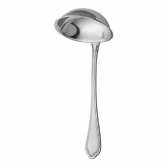 ملاقه سس (کوچک) ناب استیل طرح ونیز ساده