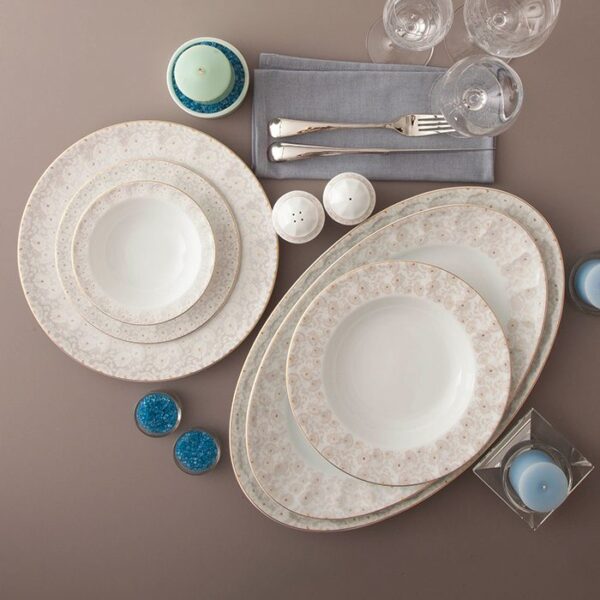 سرویس غذاخوری 29 پارچه چینی زرین ایران سری نئوکلاسیک طرح کاررا گلد 1 سرویس غذاخوری 29 پارچه چینی زرین ایران سری نئوکلاسیک طرح کاررا گلد