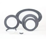 سرویس غذاخوری 28 پارچه چینی زرین ایران سری ایتالیااف طرح فورچون