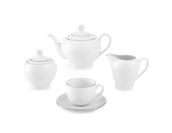 سرویس غذاخوری 102پارچه چینی زرین ایران سری ایتالیااف طرح سمن