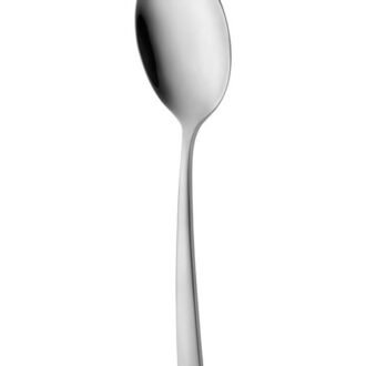 قاشق سرو خورشت ناب استیل طرح فلورانس ساده