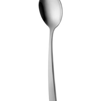 قاشق سوپ خوری ناب استیل طرح فلورانس ساده