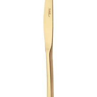 کارد بره ناب استیل طرح فلورانس تمام طلایی PVD